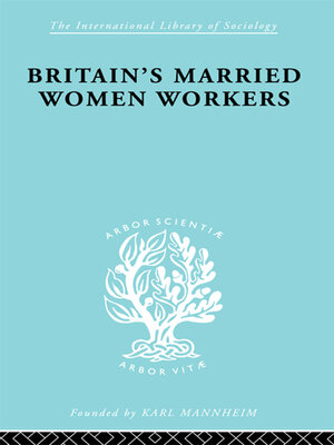 cover image of Britain's Married Women Workers